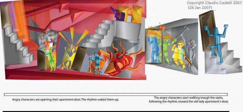 Soryboard animation mtv tav7